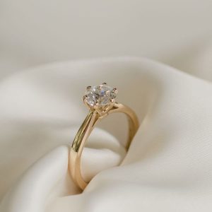 the forever solitaire classic proposal ring